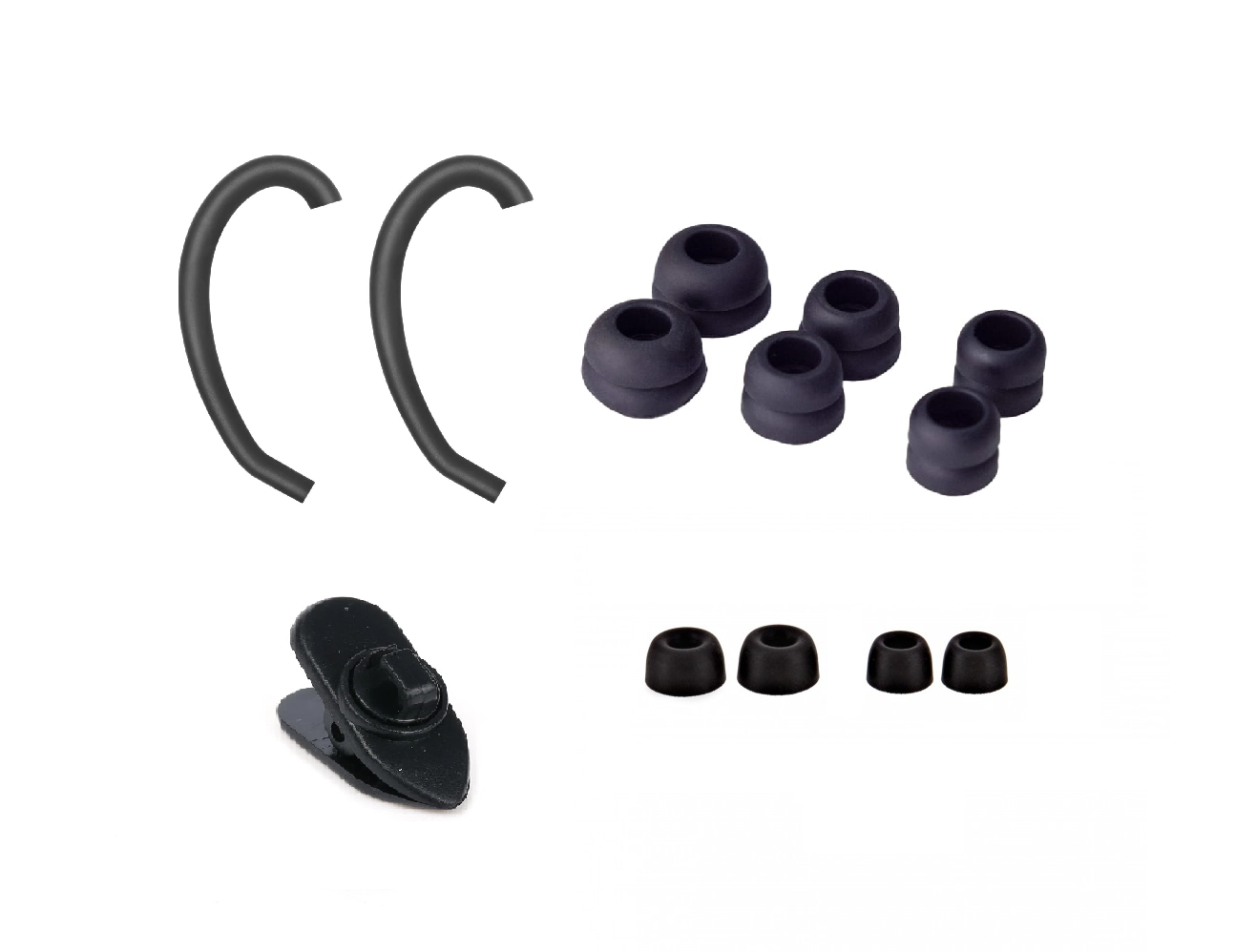 In-Ear-Ohrhörer und IEM-Zubehörset – Ohrbügel, Clip, Kuppeln In-Ear-Ohrhörer und IEM-Zubehörset – Ohrbügel, Clip, Kuppeln