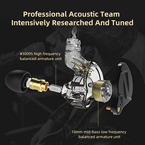 KZ ZSN PRO X - 1BA + 1DD Hybrid In-Ear Monitor Kopfhörer KZ ZSN PRO X - 1BA + 1DD Hybrid In-Ear Monitor Kopfhörer